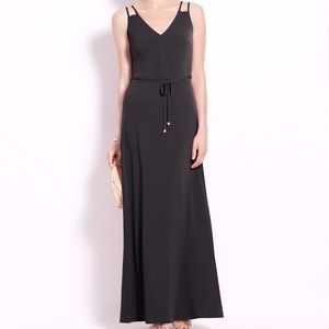 Ann Taylor Tall Double Strap Maxi Dress